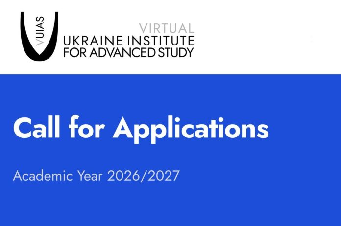 Virtual Ukraine Institute for Advanced Study (VUIAS) Fellowships 2026/2027