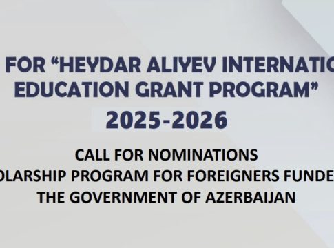 Azerbaijan Government Scholarship 2025–2026 Fully Funded Program
