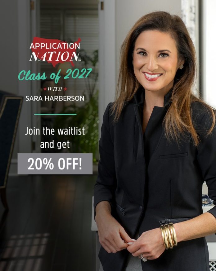 Application Nation Class of 2027 college admissions community by Sara Harberson