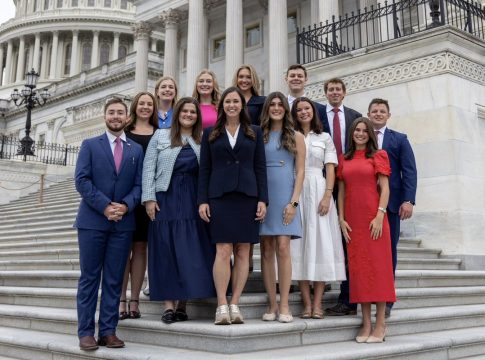 Katie Britt Summer Internship 2026 students in Washington D.C. congressional office