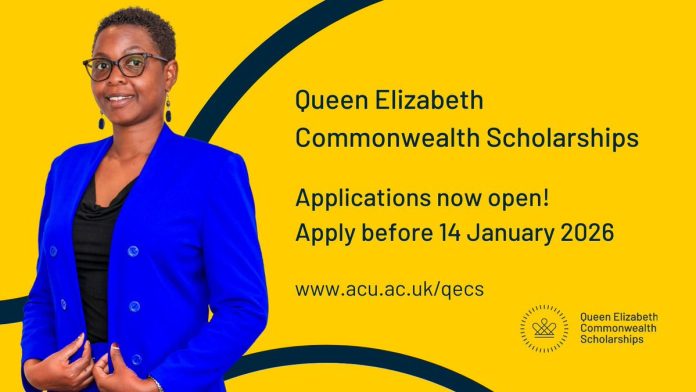 Queen Elizabeth Commonwealth Scholarships 2026 announcement banner