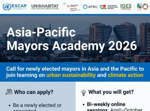 Asia Pacific Mayors Academy 2026 sustainable leadership training for newly elected mayors