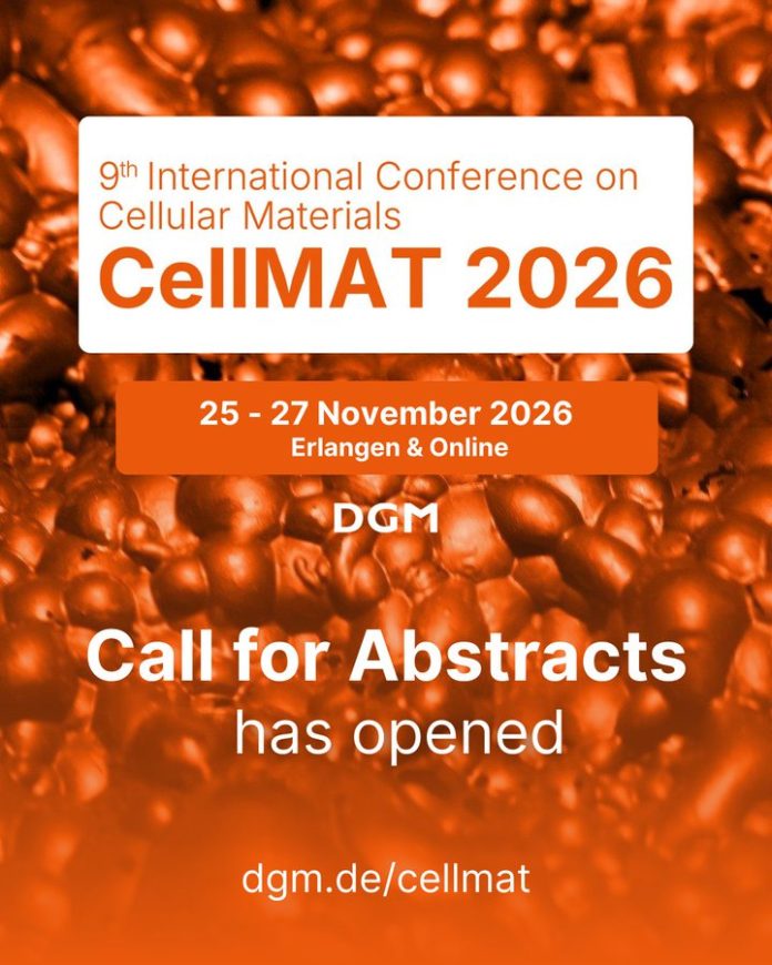CellMAT 2026 international cellular materials conference call for abstracts
