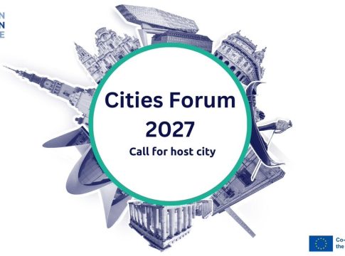 Cities Forum 2027 host city call sustainable urban development Europe