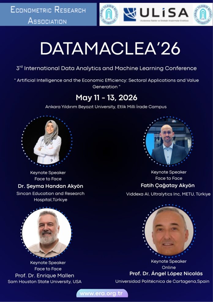 DATAMACLEA 2026 -Call for Papers - Artificial Intelligence and Economic Efficiency Conference