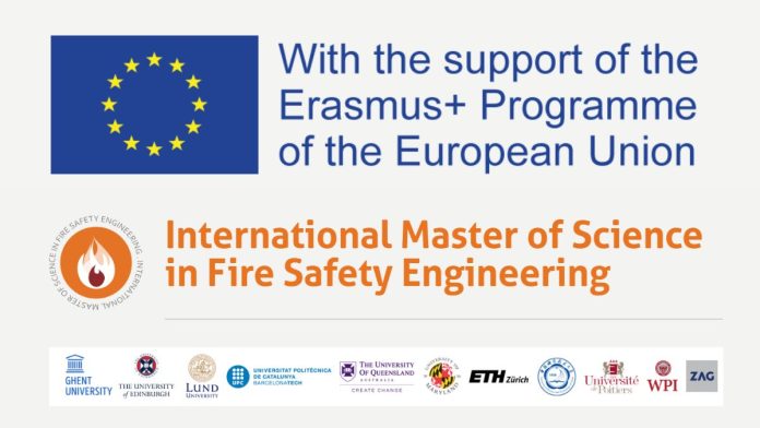 Erasmus Mundus IMFSE 2026 Fire Safety Engineering students studying in Europe