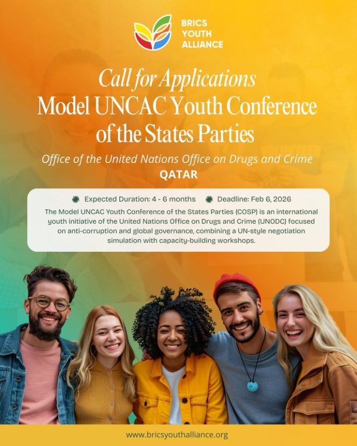 Model UNCAC Youth COSP 2026 UN anti-corruption youth conference simulation