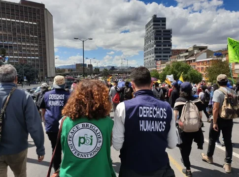 PBI Colombia Field Volunteers 2026 accompanying human rights defenders in Colombia