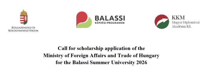 Balassi Summer University 2026 fully funded Hungarian language scholarship in Budapest