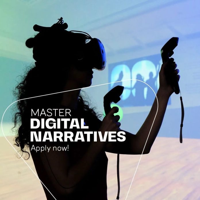 Digital Narratives Master 2026 immersive storytelling and interactive media programme