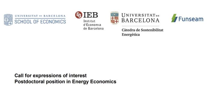 Energy Economics Postdoc 2026 at University of Barcelona campus research environment