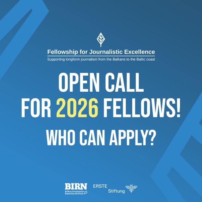 Fellowship for Journalistic Excellence 2026 training seminar for journalists in Europe