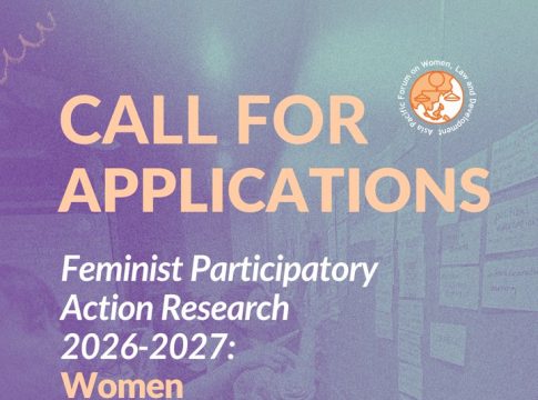 Women’s rights activists participating in Feminist Participatory Action Research 2026-2027
