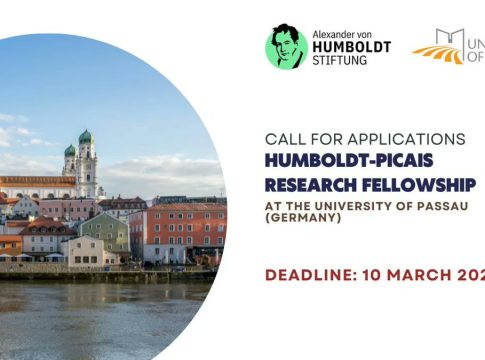 Humboldt PICAIS Research Fellowship 2026 at the University of Passau Germany
