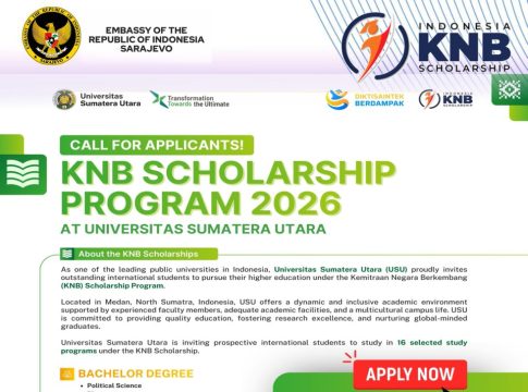 KNB Scholarship 2026 at Universitas Sumatera Utara Indonesia campus view