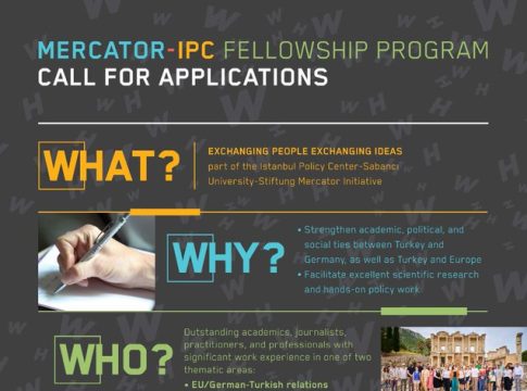 Mercator IPC Fellowship Program 2026/27 research fellowship at Istanbul Policy Center