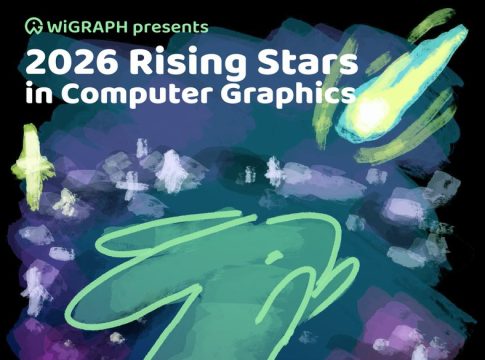 Rising Stars in Computer Graphics 2026 participants networking at SIGGRAPH workshop