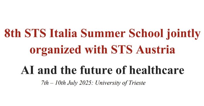 STS Italia Summer School AI and the Future of Healthcare 2026 in Italy