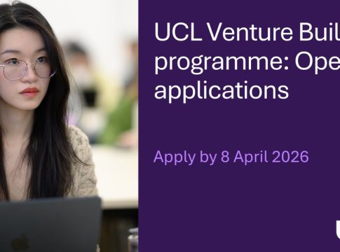 Venture Builder 2026 programme at UCL BaseKX supporting student startups