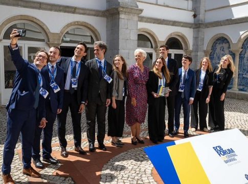 Young Economist Prize 2026 finalists presenting at ECB Forum in Sintra Portugal