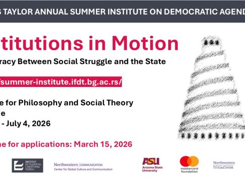 Charles Taylor Summer Institute 2026 participants in Belgrade discussing democracy and institutions