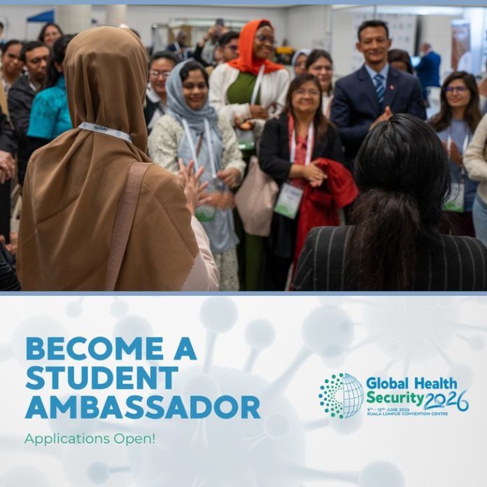 Global Health Student Ambassador 2026 conference Kuala Lumpur students networking