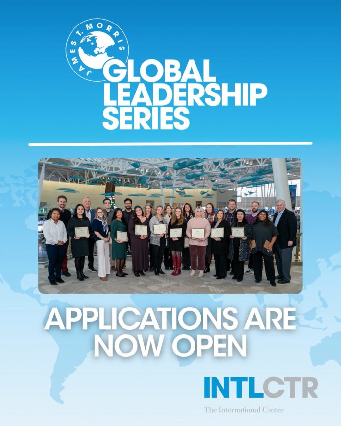 James T Morris Global Leadership Series 2026 leadership networking event