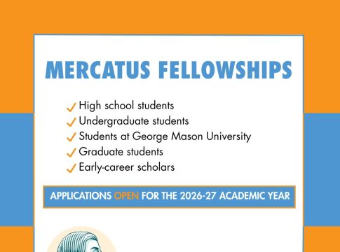 Mercatus Center Fellowships 2026 political economy fellowship program participants