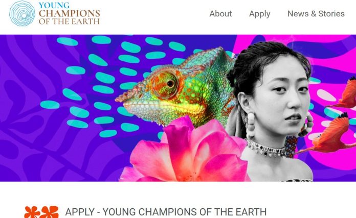 Young Champions of the Earth 2026 environmental youth award ceremony and grant winners