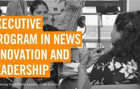 Executive Program in News Innovation 2026 leadership training participants in New York