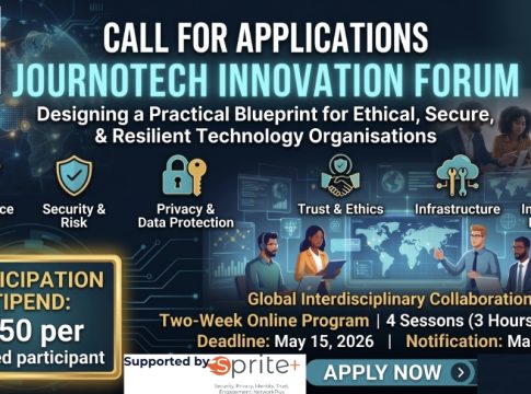 JournoTECH Innovation Forum 2026 online innovation workshop participants collaborating on ethical technology