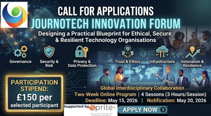 JournoTECH Innovation Forum 2026 online innovation workshop participants collaborating on ethical technology