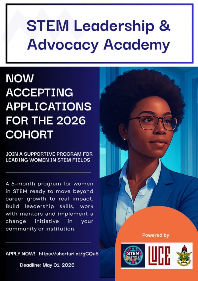STEM Leadership Academy 2026 women in STEM leadership program participants