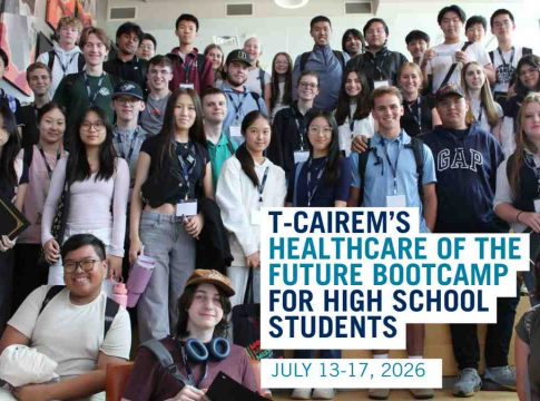 High school students joining T CAIREM Summer Bootcamp 2026 on AI in medicine