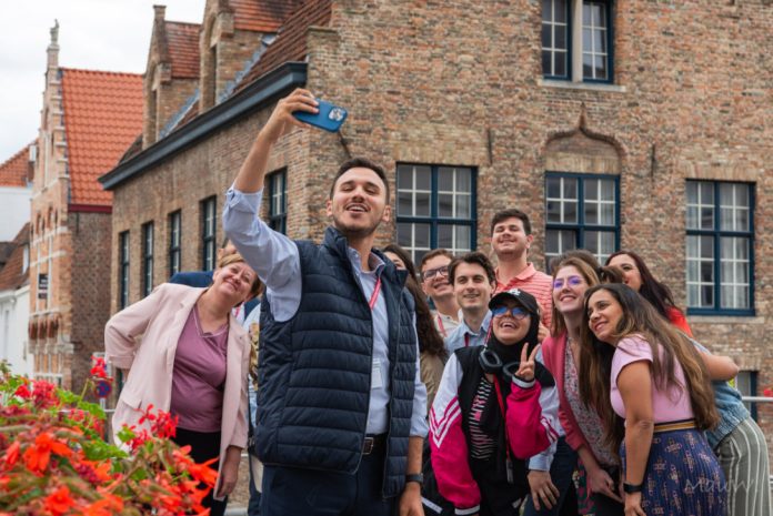 El Hiwar Summer School 2026 participants at the College of Europe in Bruges