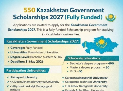 Kazakhstan Government Scholarships 2027 fully funded opportunity for international students