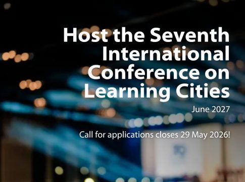 UNESCO Learning Cities 2027 international conference on learning cities promotional banner